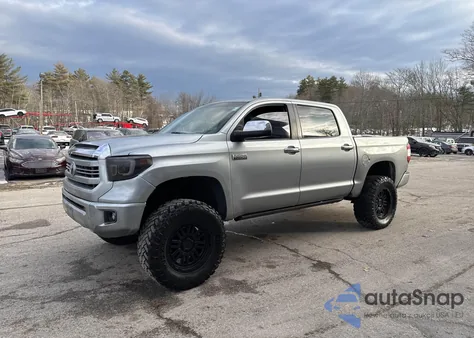 2014 Toyota Tundra Crewmax Platinum from USA, damaged, VIN 5TFAW5F14EX358409